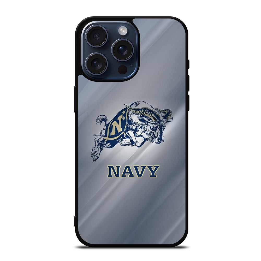 NAVY MIDSHIPMEN LOGO NFL iPhone 15 Pro Max Case Cover