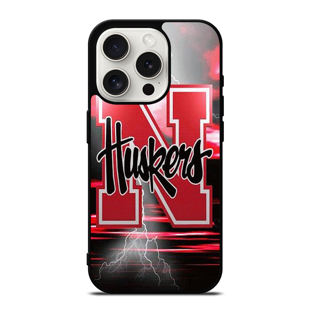 NEBRASKA CORNHUSKERS ICON iPhone 15 Pro Case Cover