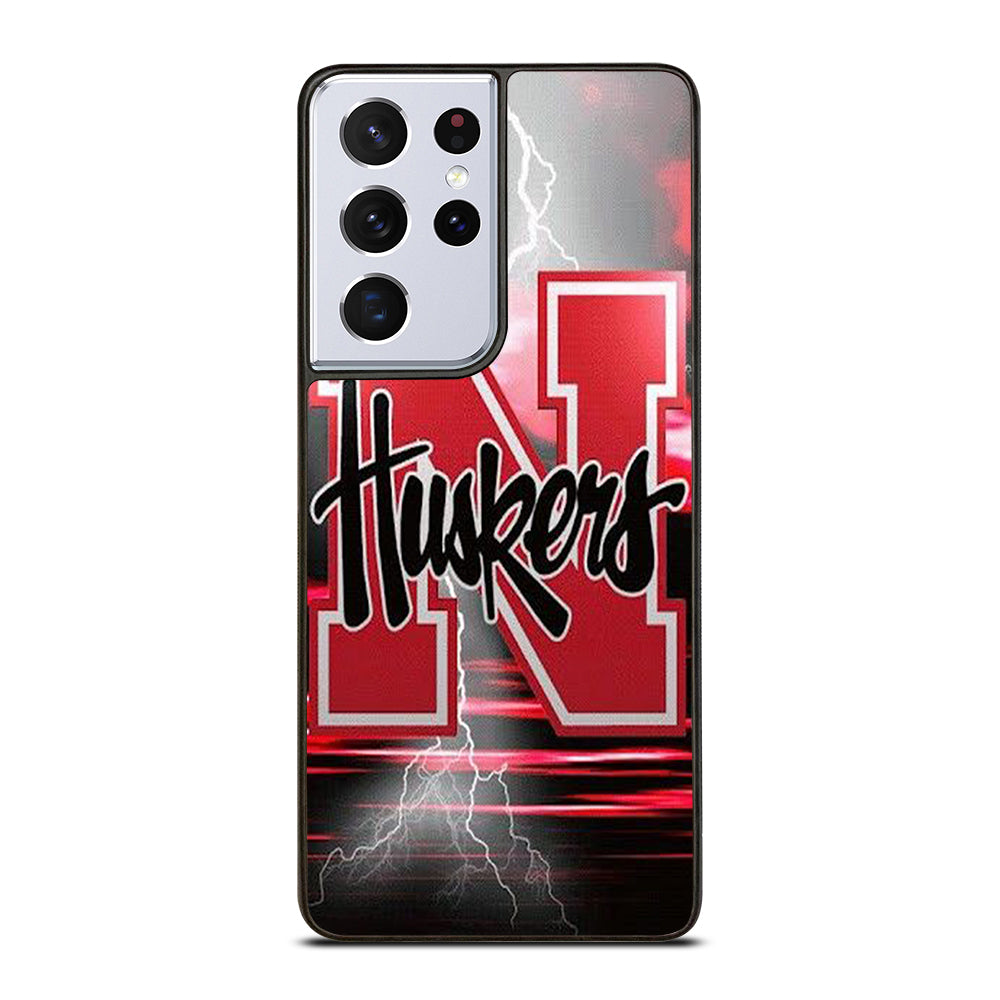 NEBRASKA CORNHUSKERS ICON Samsung Galaxy S21 Ultra Case Cover
