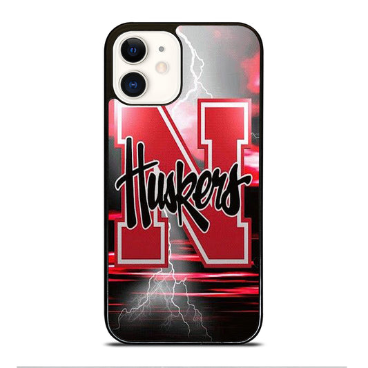 NEBRASKA CORNHUSKERS ICON iPhone 12 Case Cover