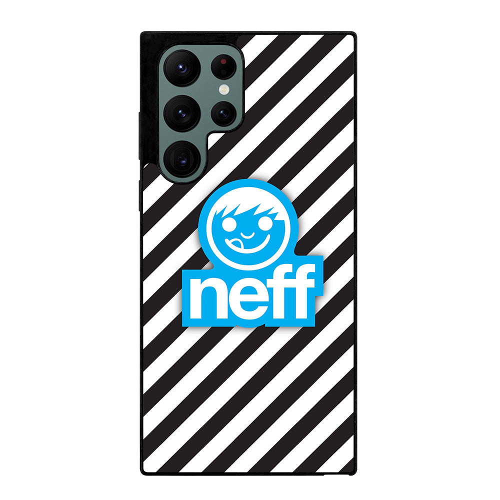 NEFF HEADWEAR STRIPE LOGO Samsung Galaxy S22 Ultra Case Cover