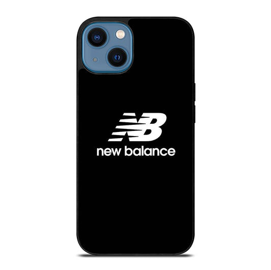 NEW BALANCE BLACK LOGO iPhone 14 Case Cover