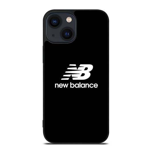 NEW BALANCE BLACK LOGO iPhone 14 Plus Case Cover