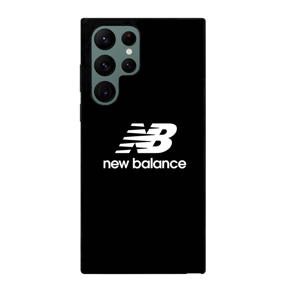 NEW BALANCE BLACK LOGO Samsung Galaxy S22 Ultra Case Cover