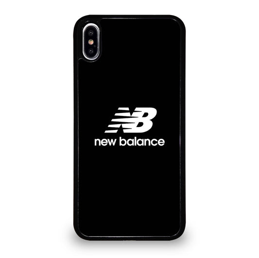 NEW BALANCE BLACK LOGO iPhone XS Max Case Cover