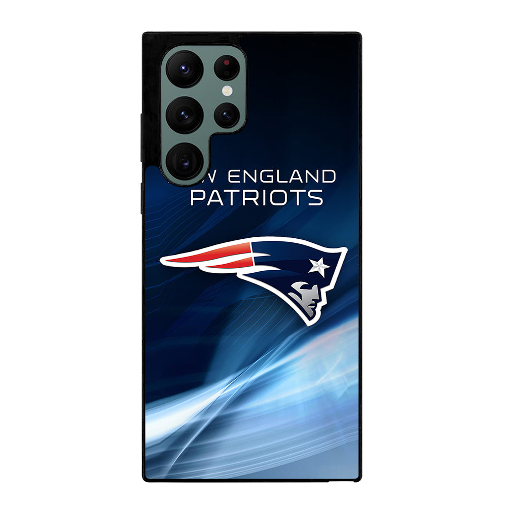 NEW ENGLAND PATRIOTS NFL ICON 2 Samsung Galaxy S22 Ultra Case Cover