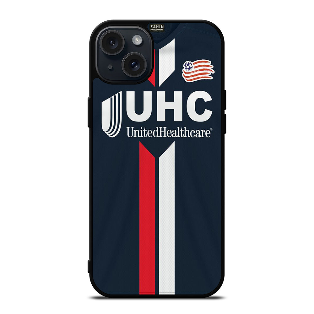 NEW ENGLAND REVOLUTION JERSEY iPhone 15 Plus Case Cover