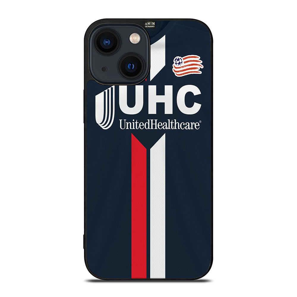 NEW ENGLAND REVOLUTION JERSEY iPhone 14 Plus Case Cover