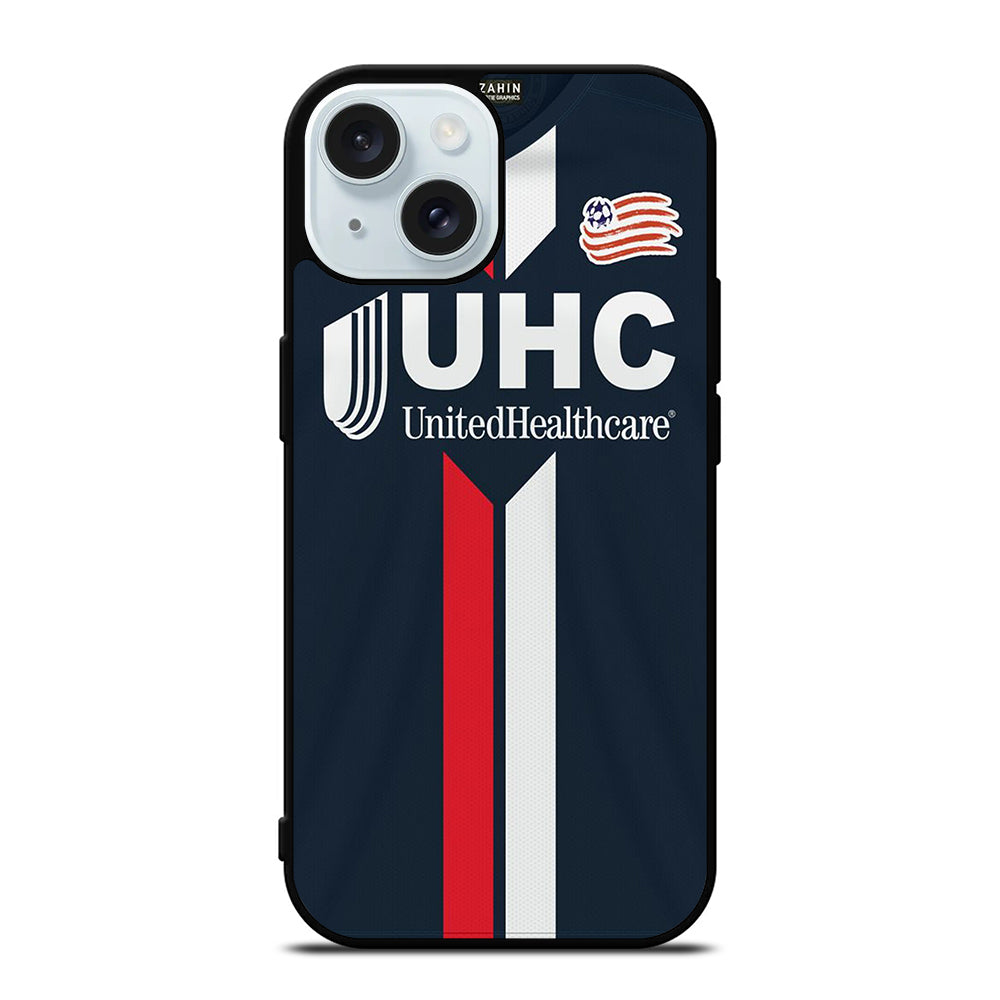 NEW ENGLAND REVOLUTION JERSEY iPhone 15 Case Cover