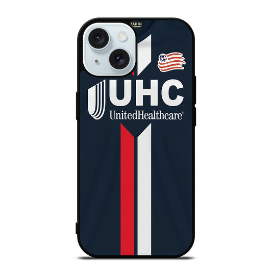 NEW ENGLAND REVOLUTION JERSEY iPhone 15 Case Cover