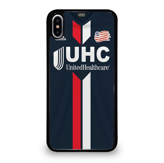 NEW ENGLAND REVOLUTION JERSEY iPhone XS Max Case Cover