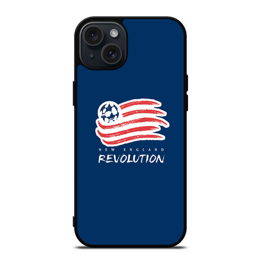 NEW ENGLAND REVOLUTION LOGO iPhone 15 Plus Case Cover