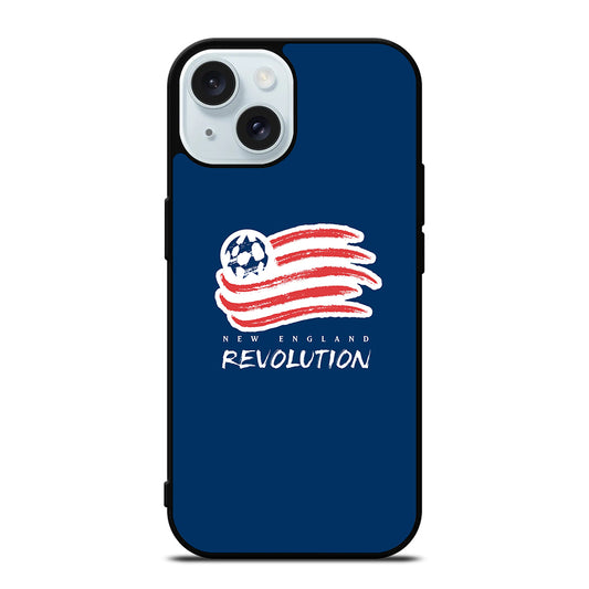 NEW ENGLAND REVOLUTION LOGO iPhone 15 Case Cover