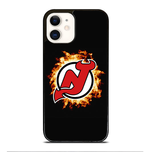 NEW JERSEY DEVILS LOGO 3 iPhone 12 Case Cover