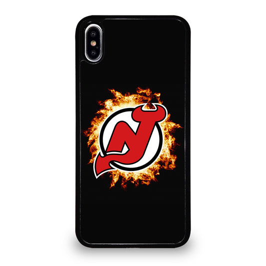 NEW JERSEY DEVILS LOGO 3 iPhone XS Max Case Cover