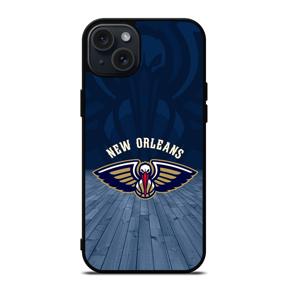 NEW ORLEANS PELICANS NBA ICON iPhone 15 Plus Case Cover