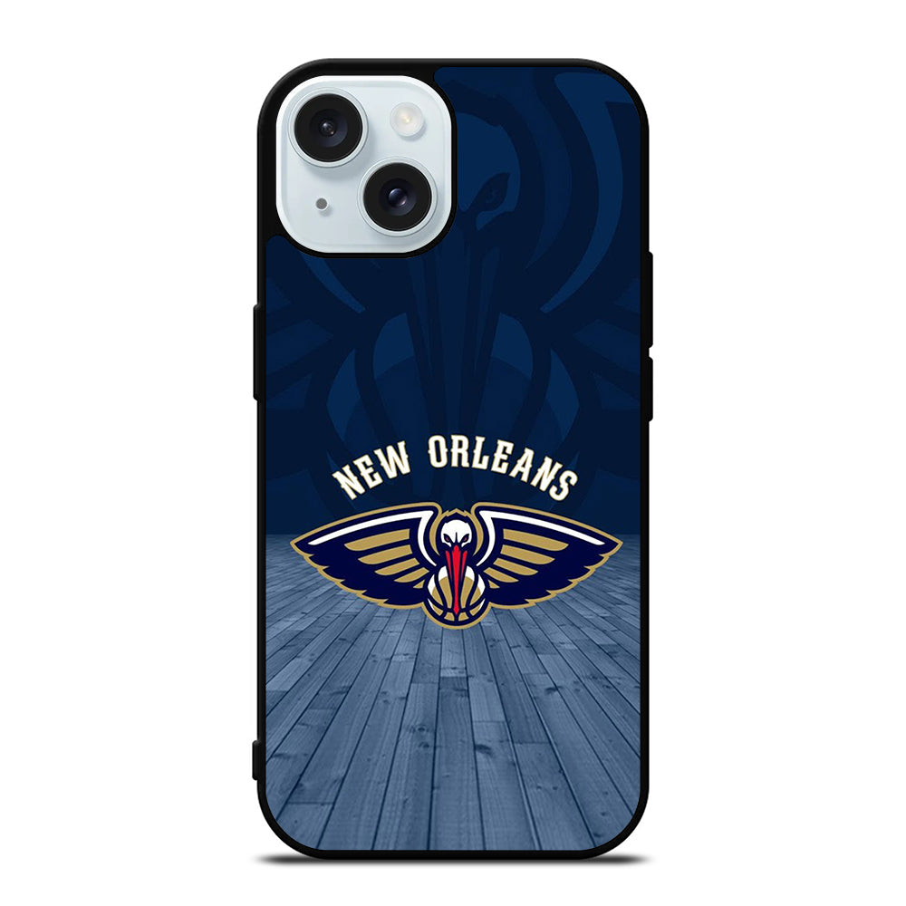 NEW ORLEANS PELICANS NBA ICON iPhone 15 Case Cover