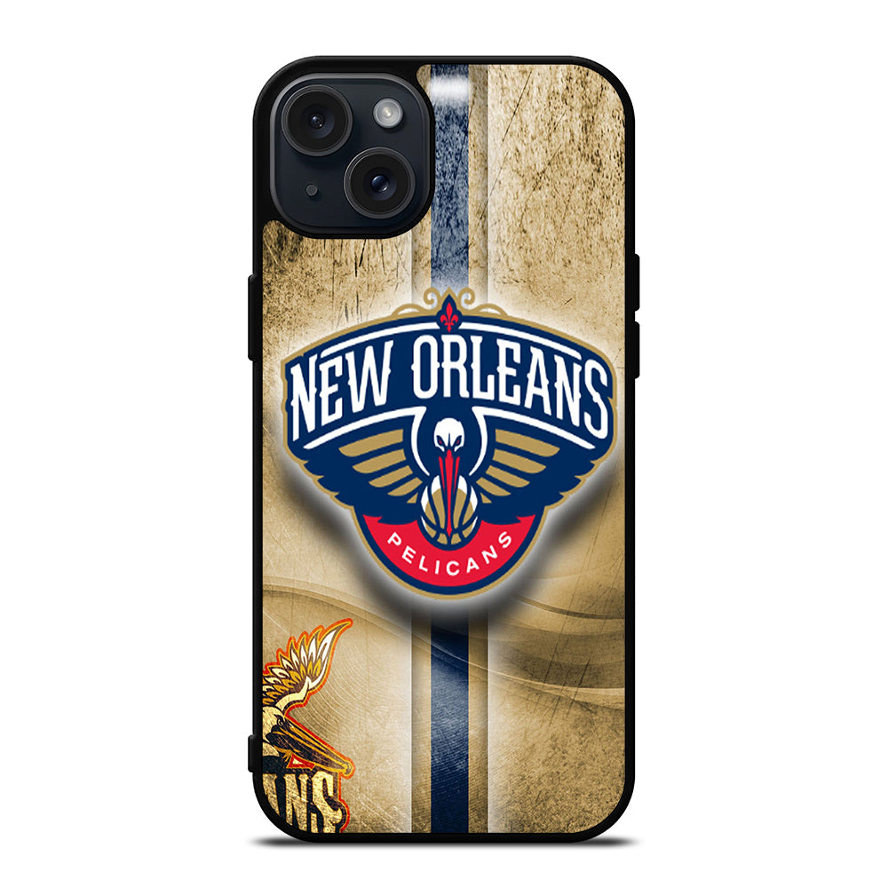 NEW ORLEANS PELICANS NBA LOGO iPhone 15 Plus Case Cover