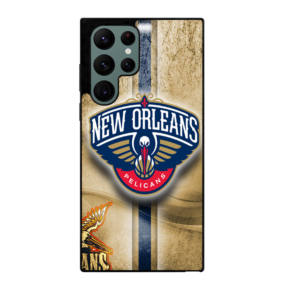 NEW ORLEANS PELICANS NBA LOGO Samsung Galaxy S22 Ultra Case Cover