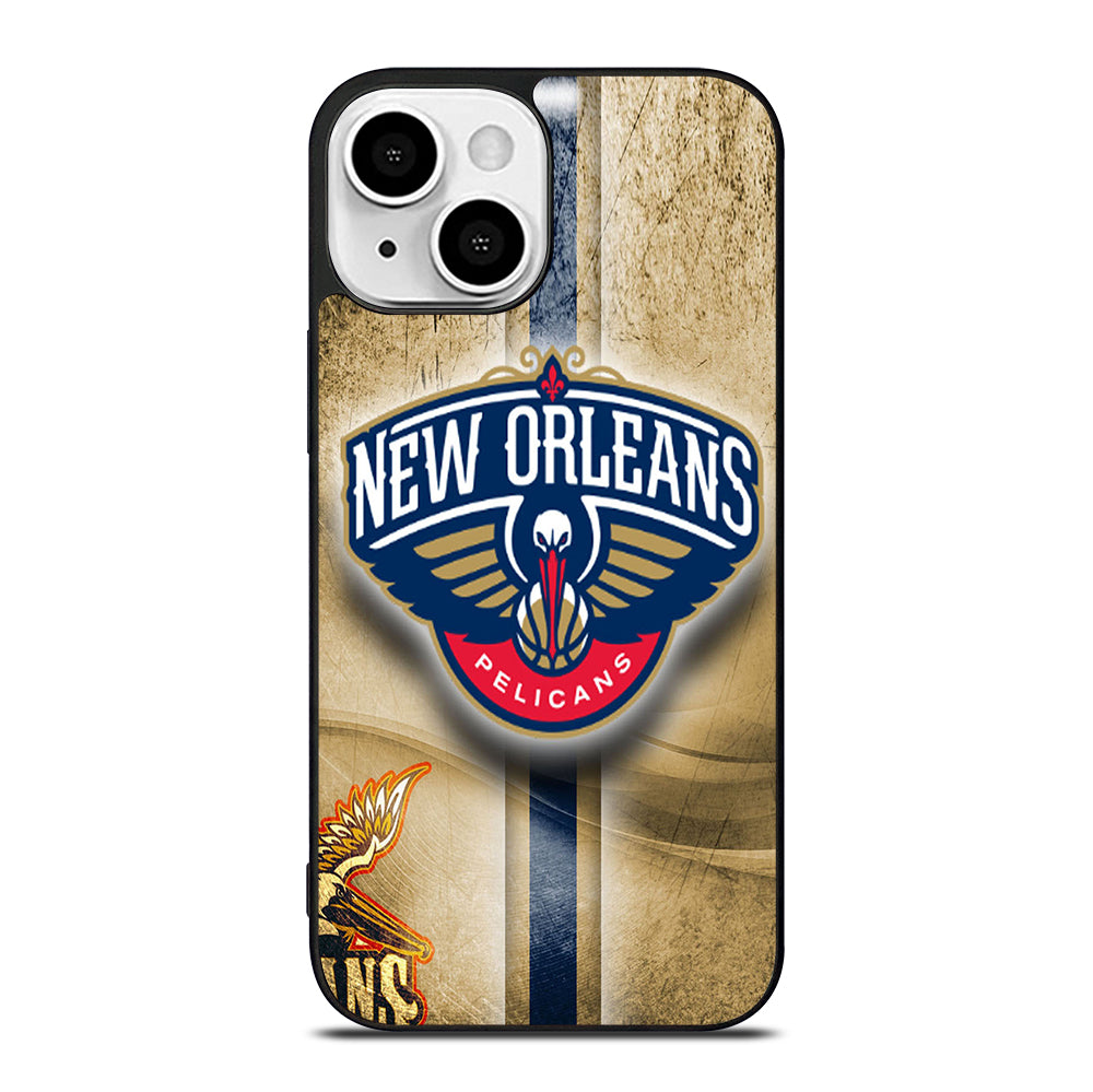 NEW ORLEANS PELICANS NBA LOGO iPhone 13 Mini Case Cover