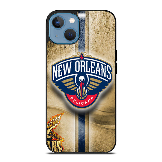 NEW ORLEANS PELICANS NBA LOGO iPhone 13 Case Cover