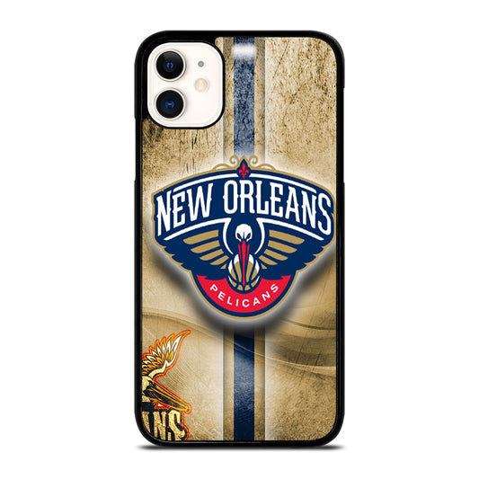 NEW ORLEANS PELICANS NBA LOGO iPhone 11 Case Cover