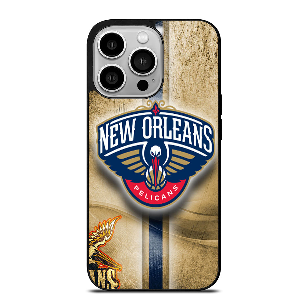NEW ORLEANS PELICANS NBA LOGO iPhone 14 Pro Case Cover