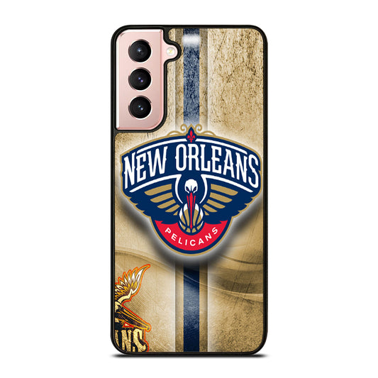 NEW ORLEANS PELICANS NBA LOGO Samsung Galaxy S21 Case Cover