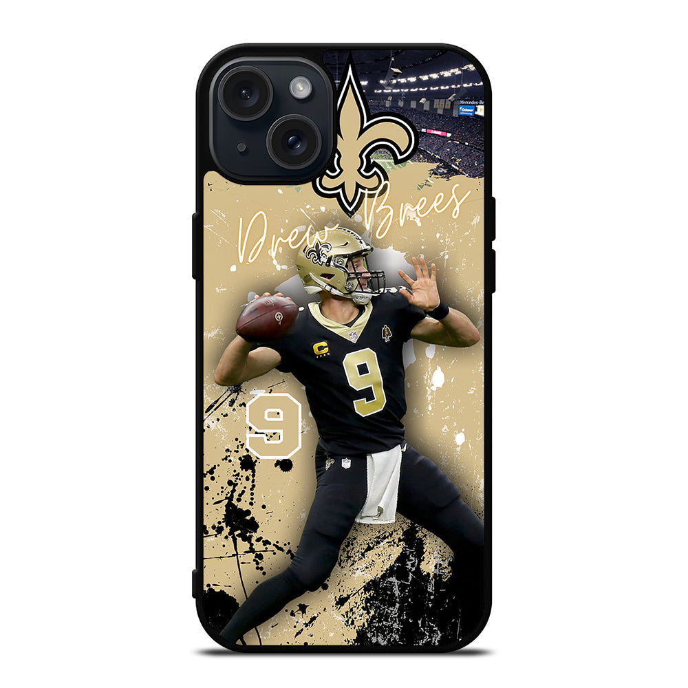 NEW ORLEANS SAINTS DREW BREES BEST iPhone 15 Plus Case Cover