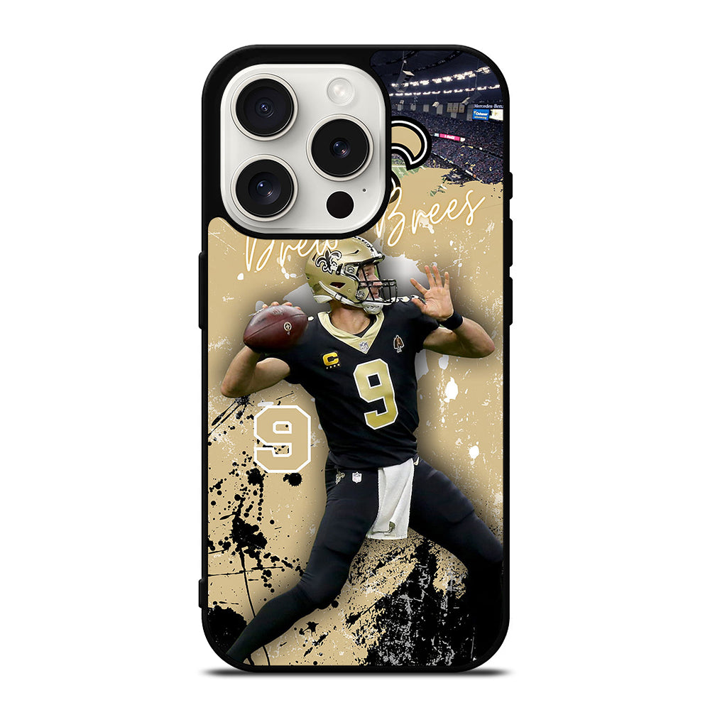 NEW ORLEANS SAINTS DREW BREES BEST iPhone 15 Pro Case Cover