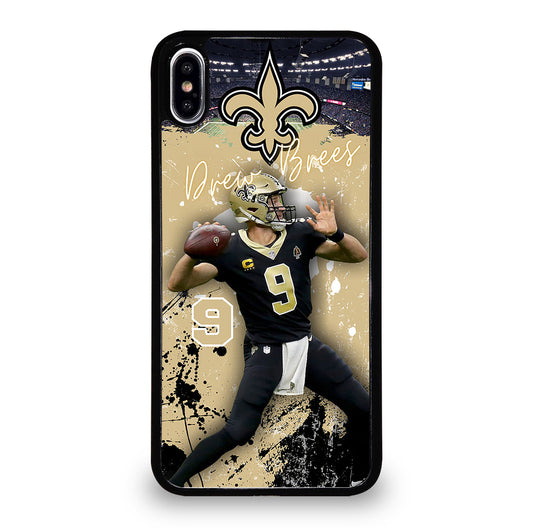 NEW ORLEANS SAINTS DREW BREES BEST iPhone XS Max Case Cover
