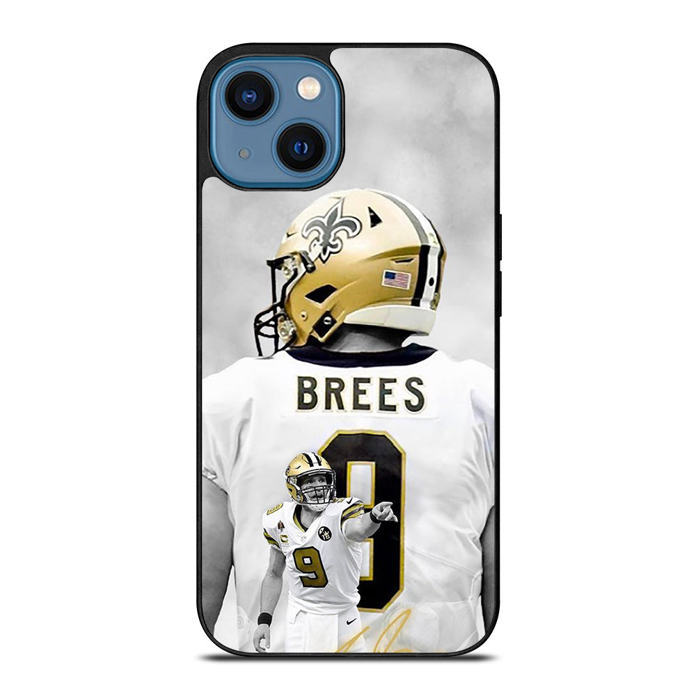 NEW ORLEANS SAINTS DREW BREES FOOTBALL iPhone 14 Case Cover