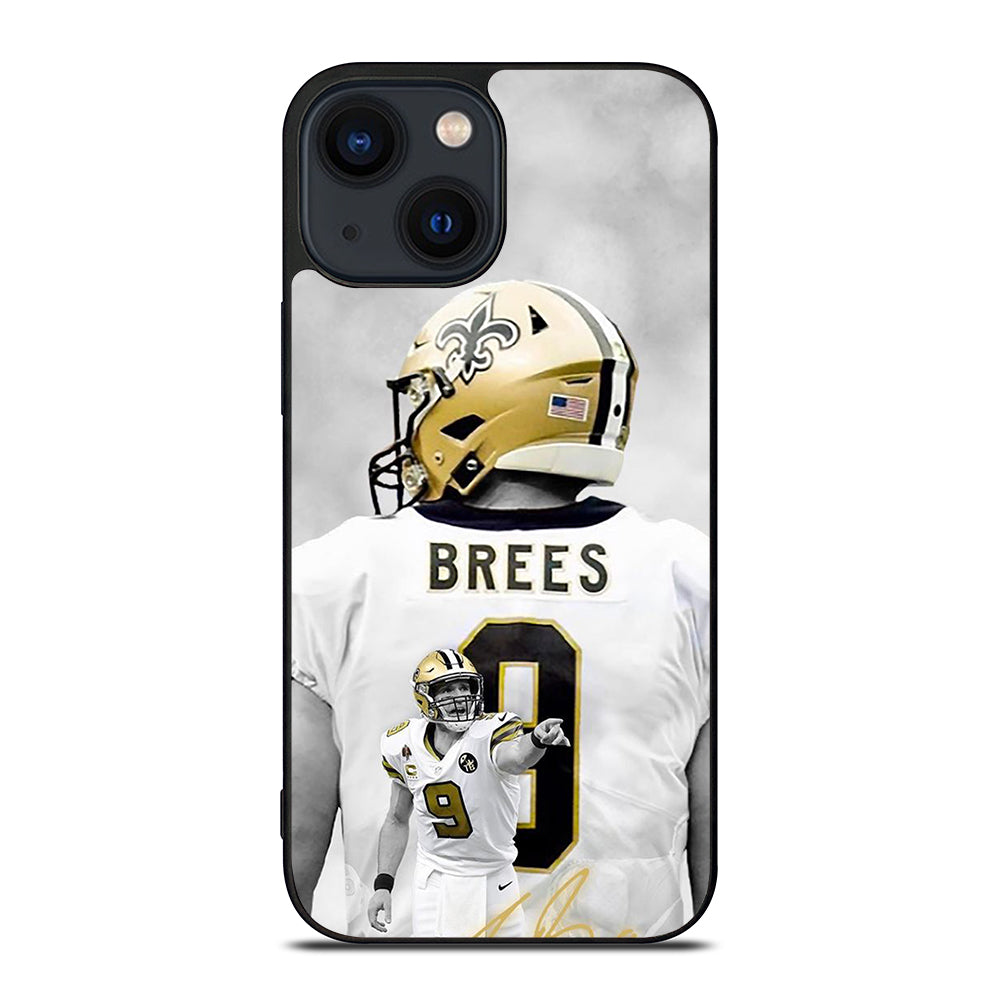 NEW ORLEANS SAINTS DREW BREES FOOTBALL iPhone 14 Plus Case Cover