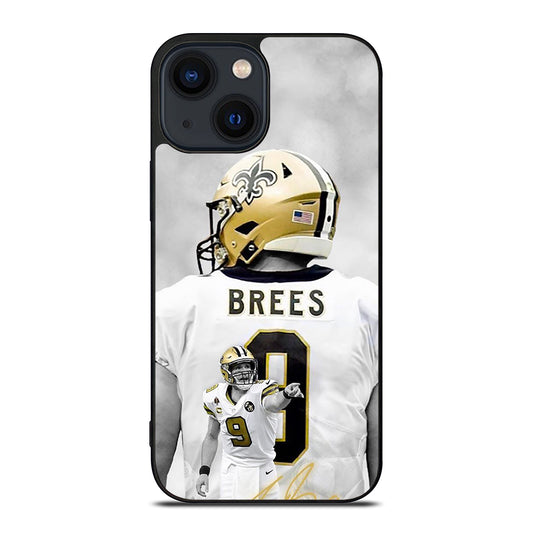 NEW ORLEANS SAINTS DREW BREES FOOTBALL iPhone 14 Plus Case Cover