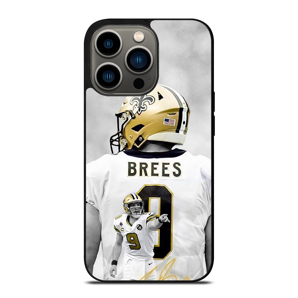 NEW ORLEANS SAINTS DREW BREES FOOTBALL iPhone 13 Pro Case Cover