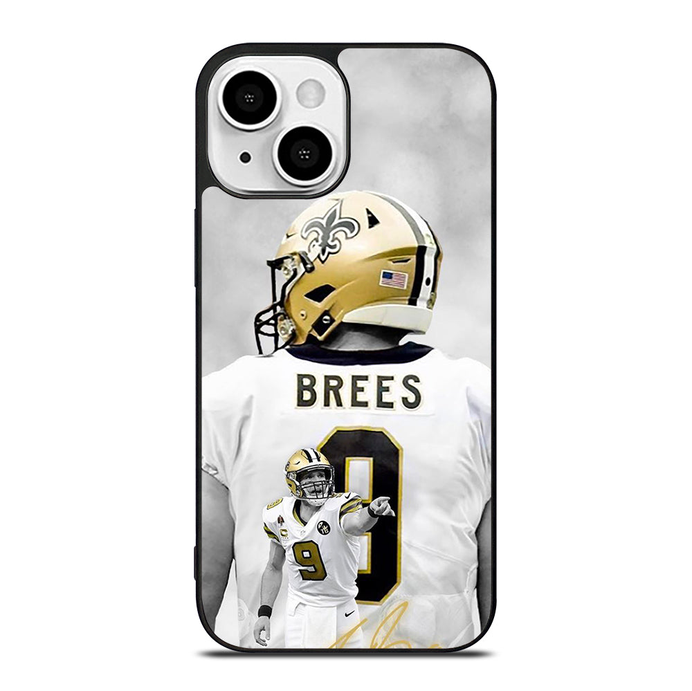 NEW ORLEANS SAINTS DREW BREES FOOTBALL iPhone 13 Mini Case Cover