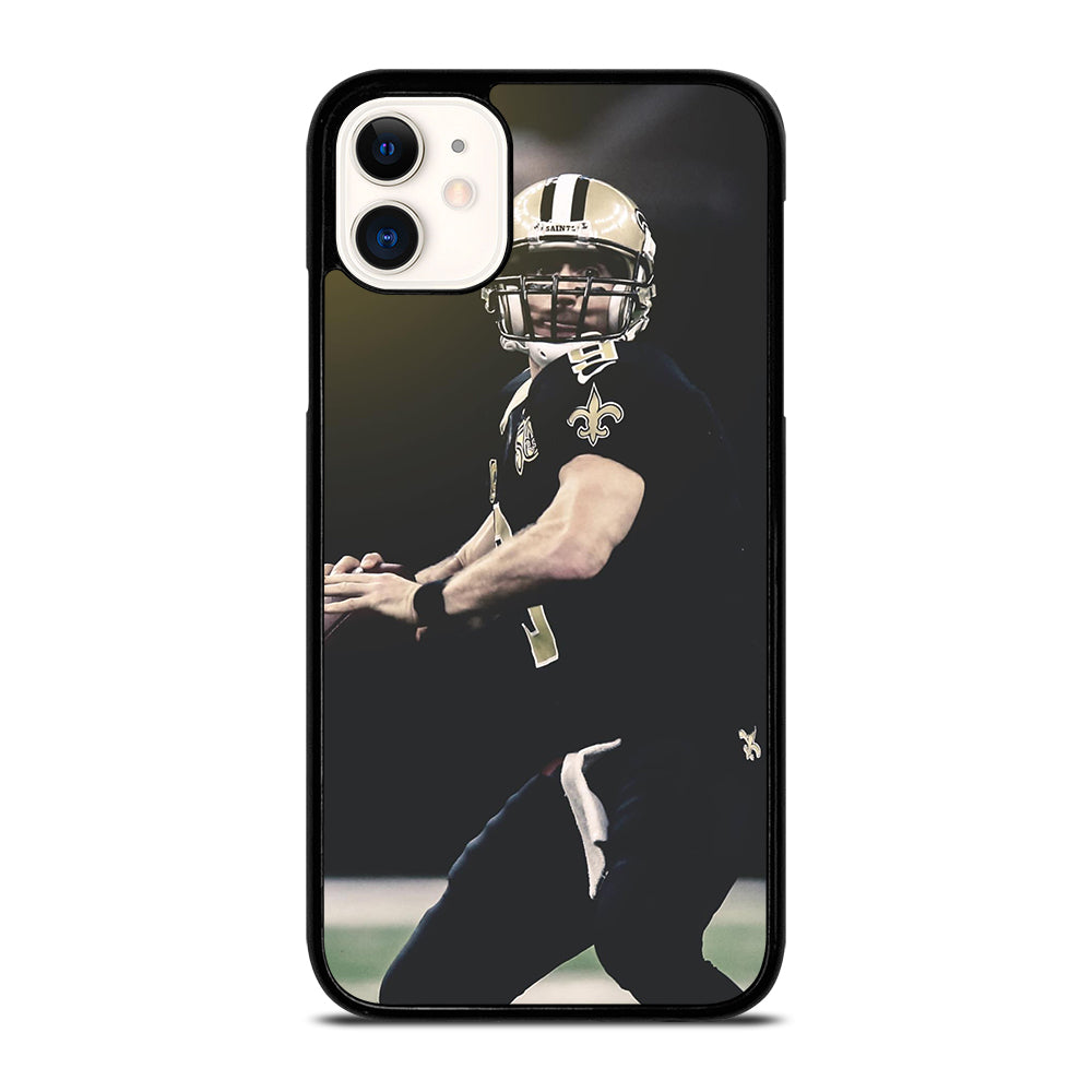 NEW ORLEANS SAINTS DREW BREES PLAYER iPhone 11 Case Cover