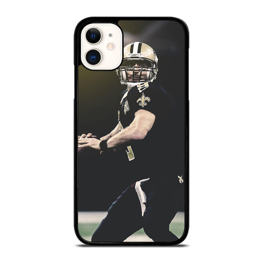 NEW ORLEANS SAINTS DREW BREES PLAYER iPhone 11 Case Cover