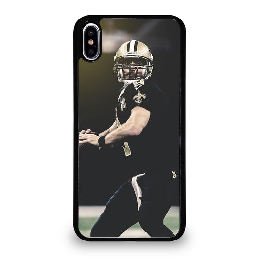 NEW ORLEANS SAINTS DREW BREES PLAYER iPhone XS Max Case Cover