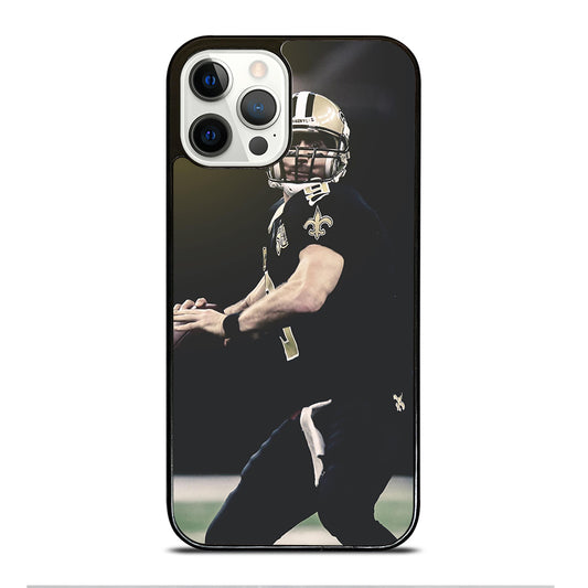 NEW ORLEANS SAINTS DREW BREES PLAYER iPhone 12 Pro Case Cover
