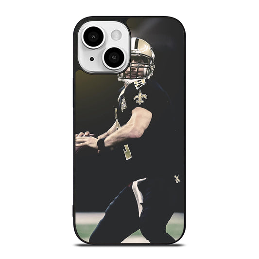 NEW ORLEANS SAINTS DREW BREES PLAYER iPhone 13 Mini Case Cover