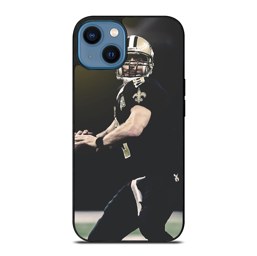 NEW ORLEANS SAINTS DREW BREES PLAYER iPhone 14 Case Cover