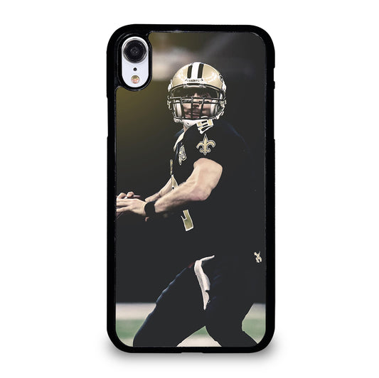 NEW ORLEANS SAINTS DREW BREES PLAYER iPhone XR Case Cover