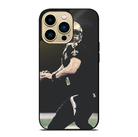 NEW ORLEANS SAINTS DREW BREES PLAYER iPhone 14 Pro Max Case Cover