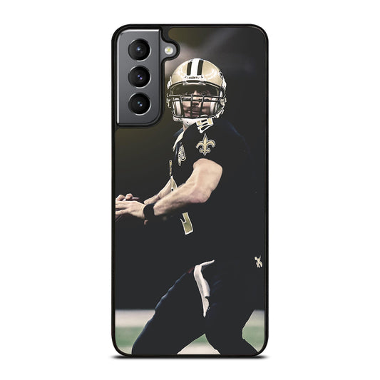 NEW ORLEANS SAINTS DREW BREES PLAYER Samsung Galaxy S21 Plus Case Cover