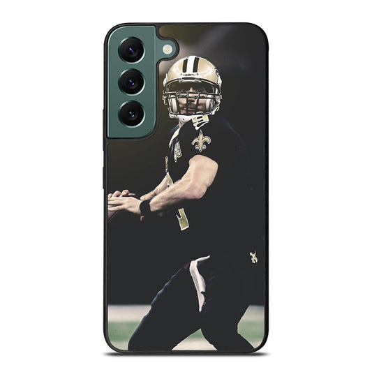 NEW ORLEANS SAINTS DREW BREES PLAYER Samsung Galaxy S22 Case Cover