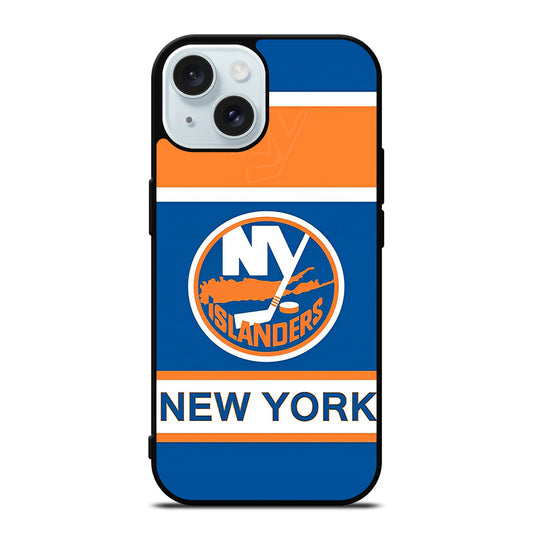 NEW YORK ISLANDER LOGO NHL 3 iPhone 15 Case Cover