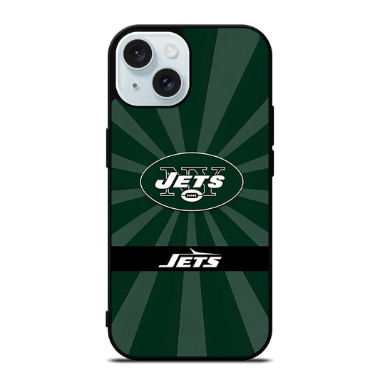 NEW YORK JETS NFL LOGO iPhone 15 Case Cover
