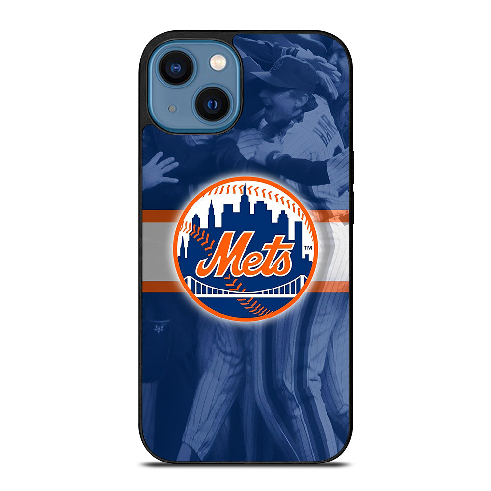 NEW YORK METS BASEBALL LOGO iPhone 14 Case Cover
