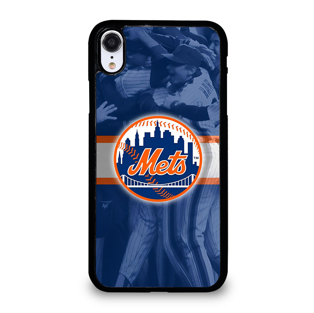 NEW YORK METS BASEBALL LOGO iPhone XR Case Cover